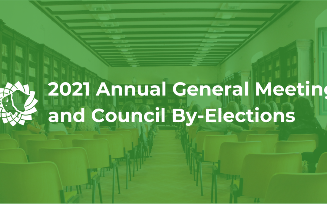 Notice of Processes for 2021 AGM and Council By-Elections