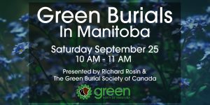 Green Burials in Manitoba Poster